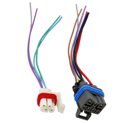 For 4L60E 4L80E 4L65E Neutral Safety Switch Connector 7-PIN & 4-PIN Wire leads