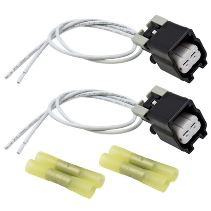 2Pcs Engine Cooling Fan Motor Connector 88988506 for Equinox Buick PT2188
