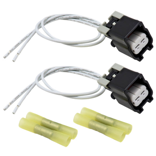 2Pcs Engine Cooling Fan Motor Connector 88988506 for Equinox Buick PT2188