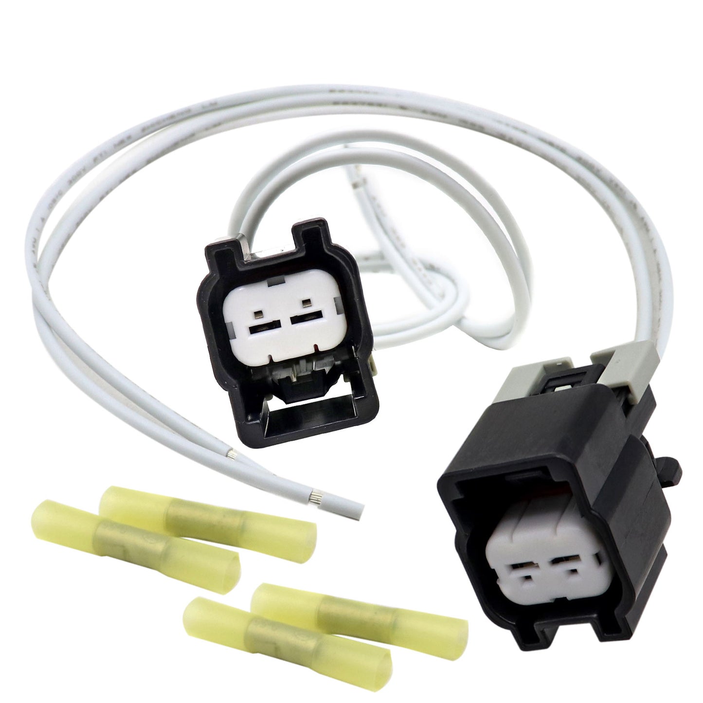 2Pcs Engine Cooling Fan Motor Connector 88988506 for Equinox Buick PT2188