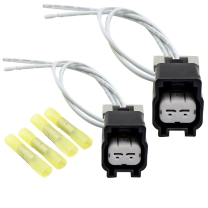2Pcs Engine Cooling Fan Motor Connector 88988506 for Equinox Buick PT2188