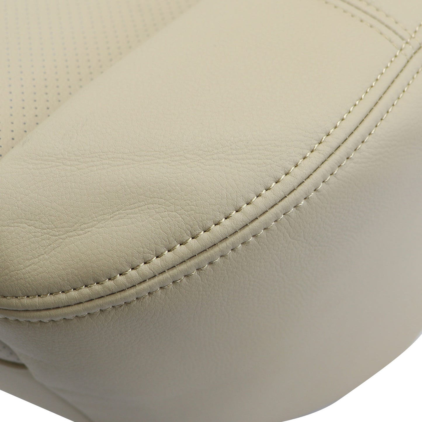 Driver Bottom Perforated Leather Seat Cover 2009-2014 Fits GMC Yukon Denali TAN
