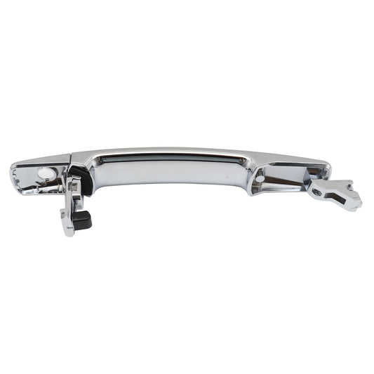 Chrome Exterior Door Handle Driver Front for 03-Up Nissan Murano Rogue Infiniti