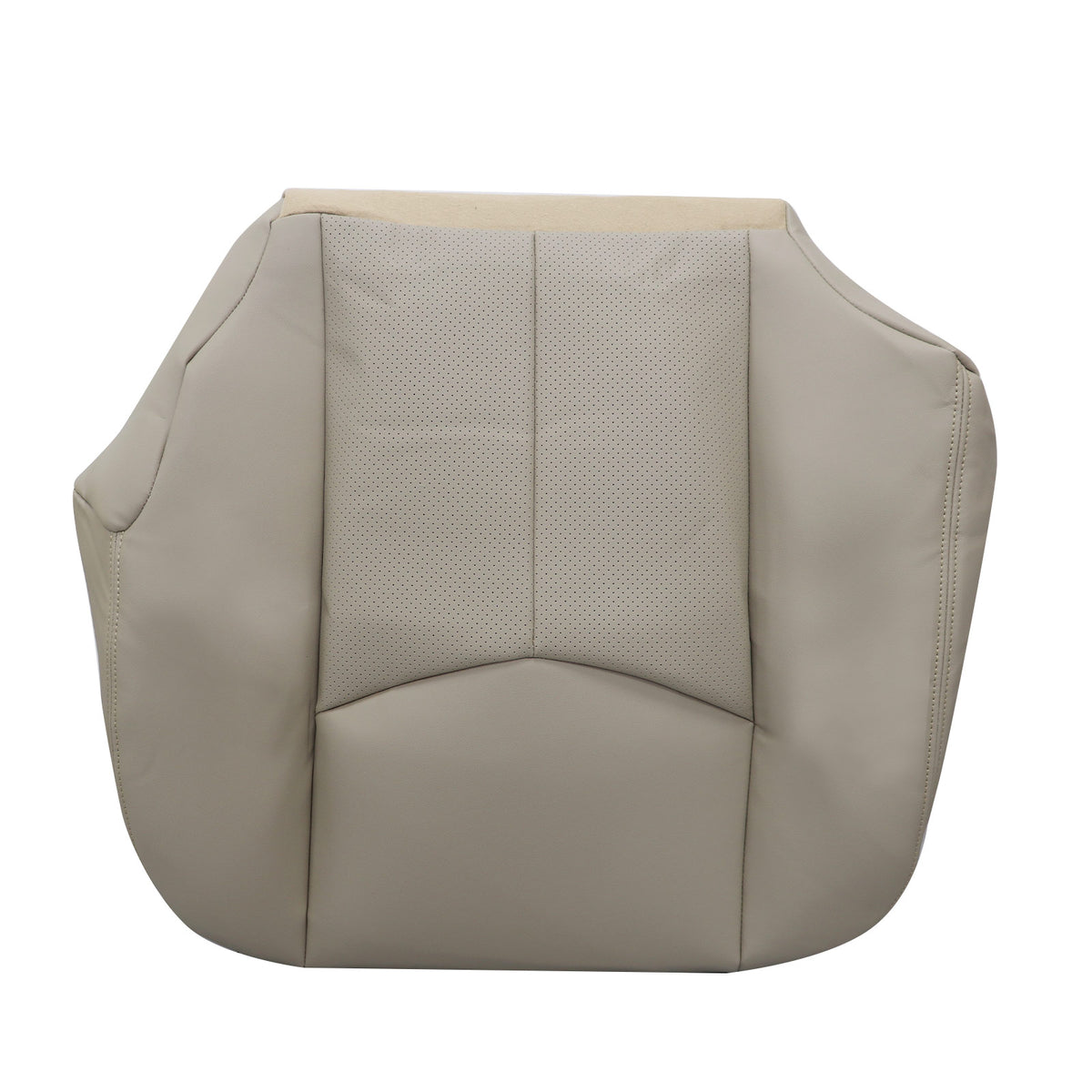 Fits 2003 2004 2005 2006 Cadillac Escalade Driver Bottom Leather Seat Cover Tan