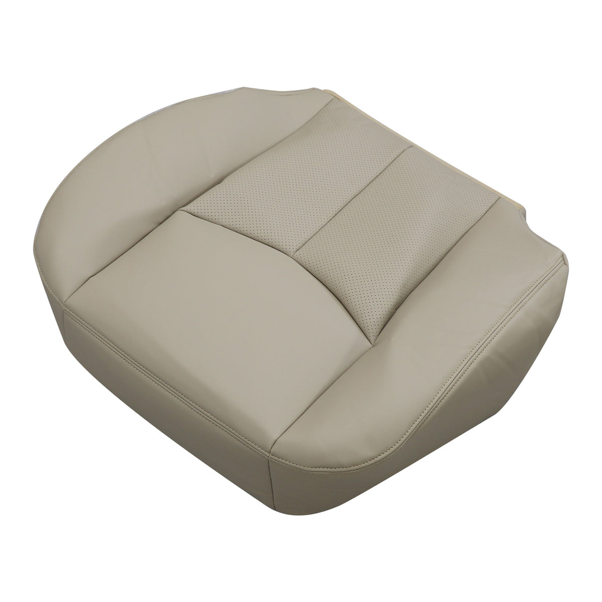 Fits 2003 2004 2005 2006 Cadillac Escalade Driver Bottom Leather Seat Cover Tan