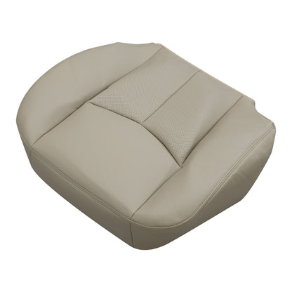 Fits 2003 2004 2005 2006 Cadillac Escalade Driver Bottom Leather Seat Cover Tan