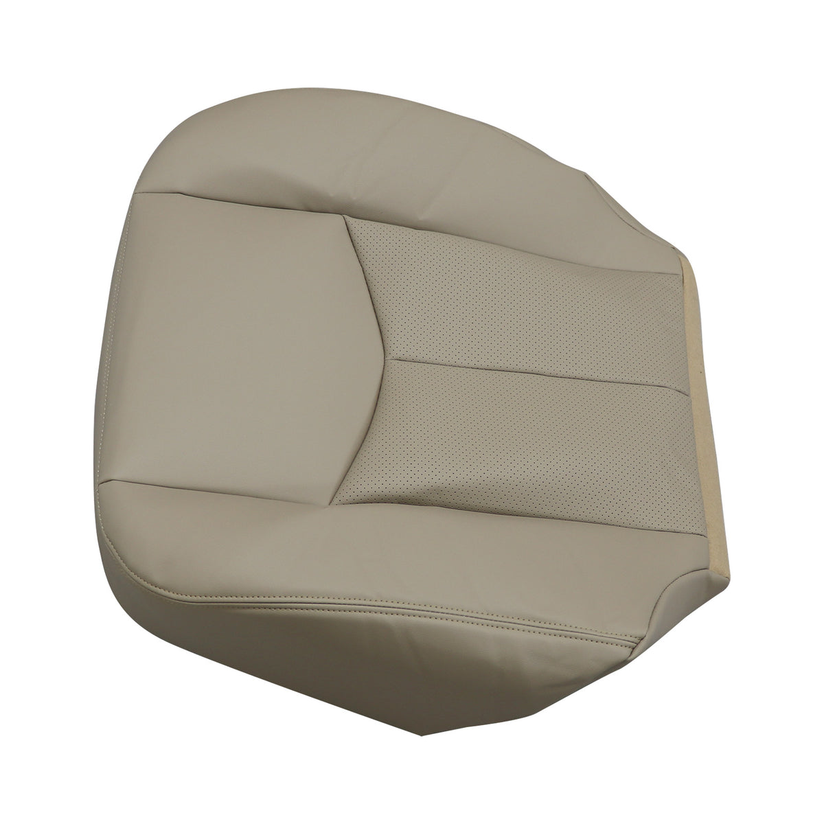 Fits 2003 2004 2005 2006 Cadillac Escalade Driver Bottom Leather Seat Cover Tan