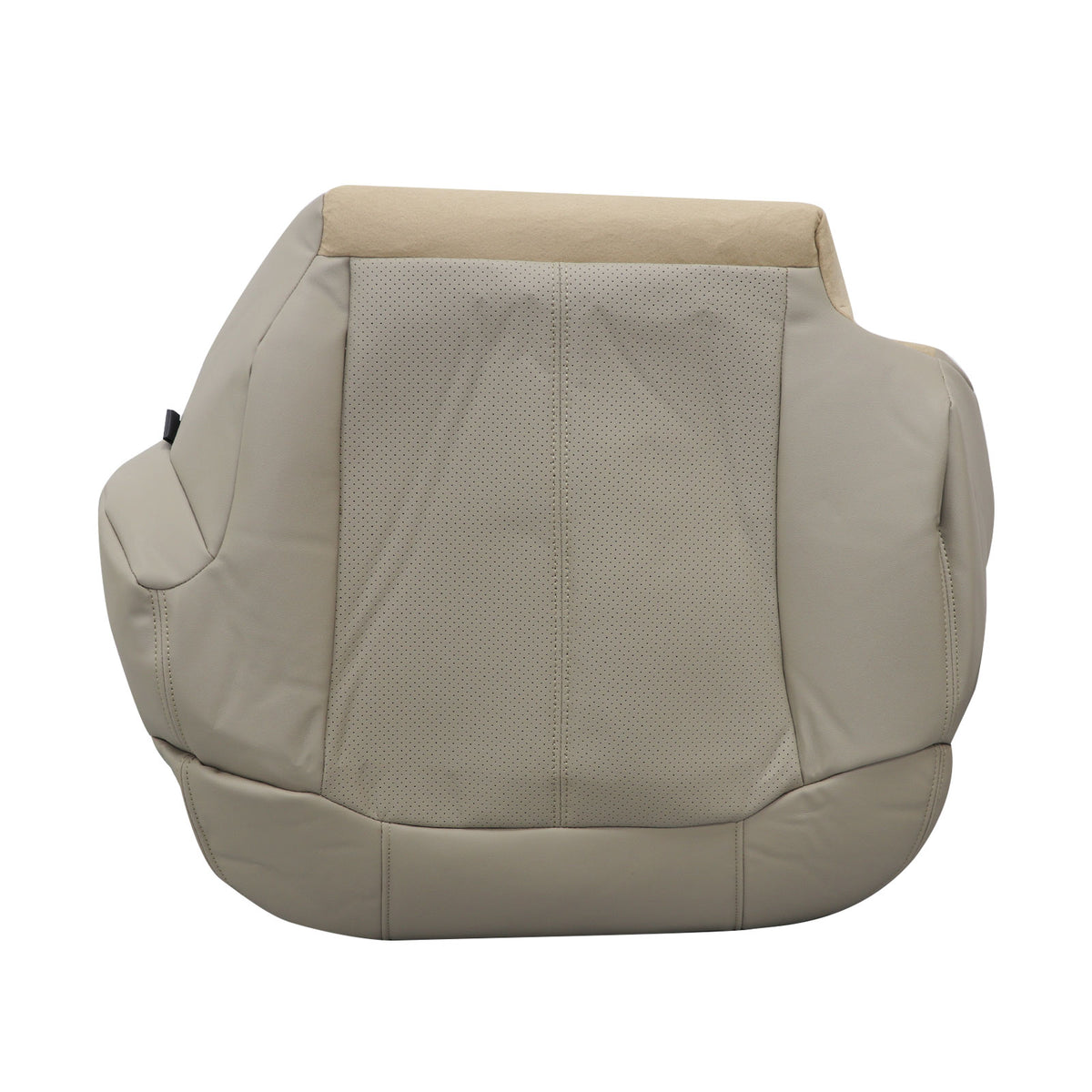 For 2002 Cadillac Escalade Driver Bottom Perforated Leather Seat Cover Tan
