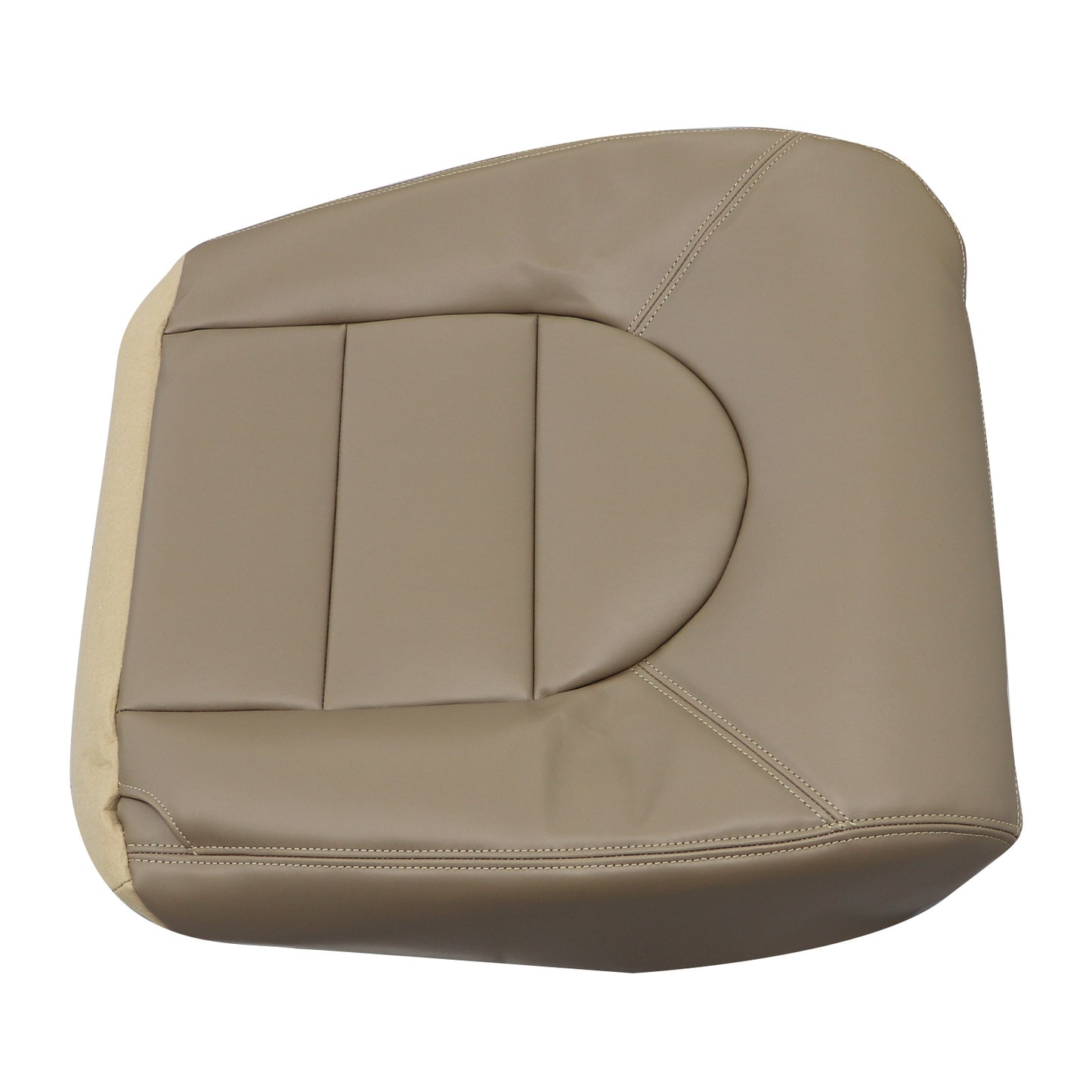 Driver Bottom Leather Seat Covers Tan For 1999 2000 Ford F250 F350 Super Duty