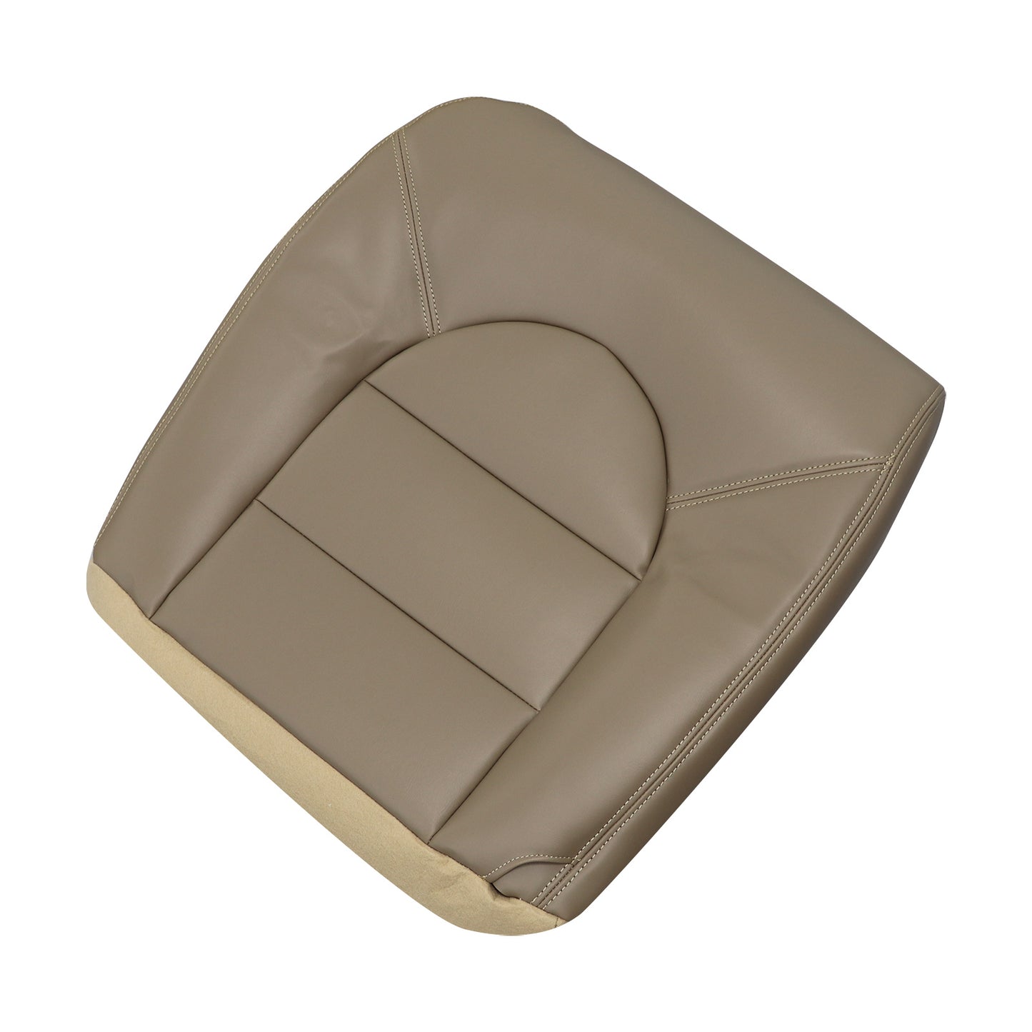 Driver Bottom Leather Seat Covers Tan For 1999 2000 Ford F250 F350 Super Duty