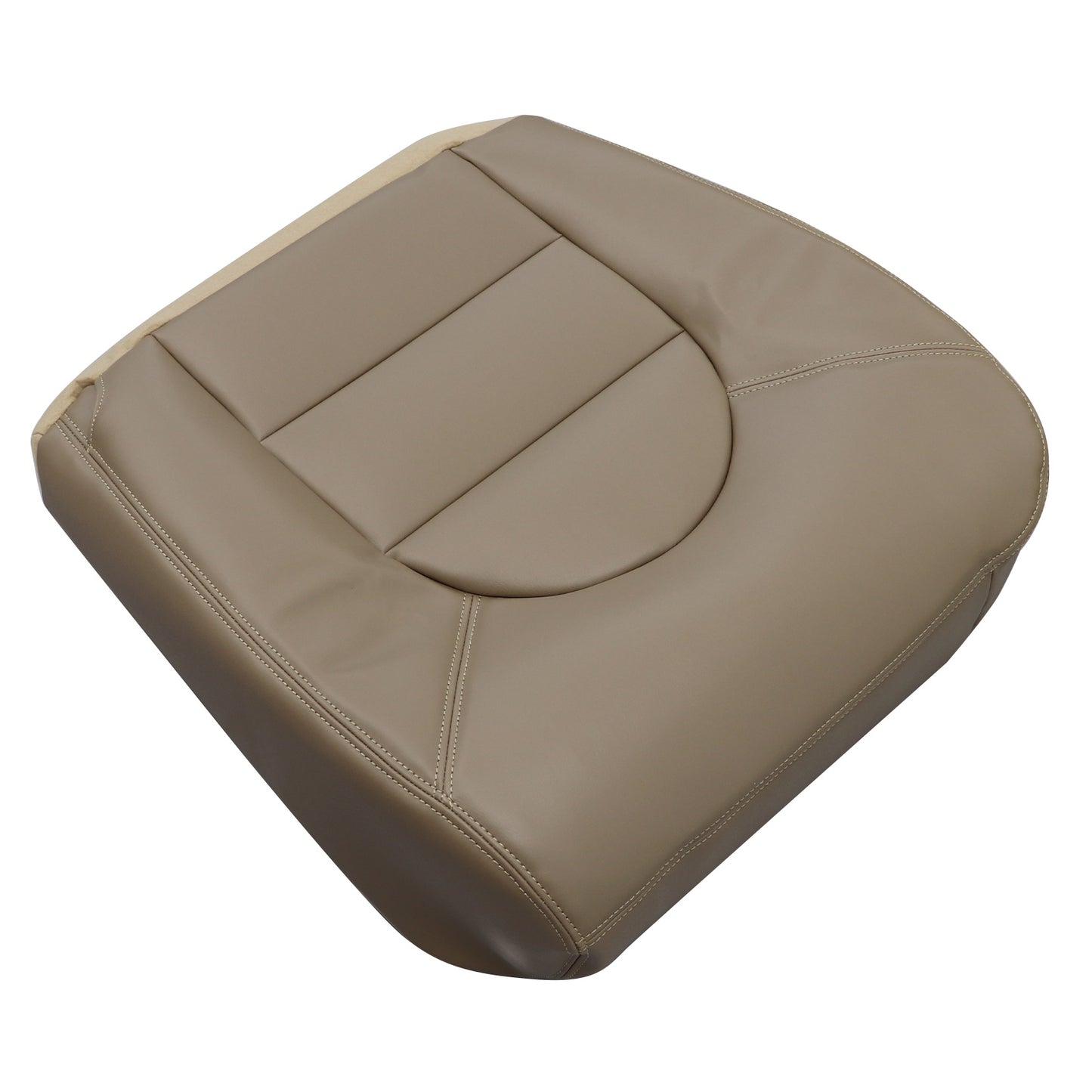Driver Bottom Leather Seat Covers Tan For 1999 2000 Ford F250 F350 Super Duty