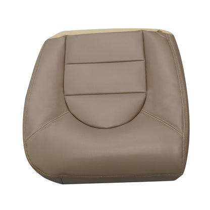 1999 2000 Fits Ford F250 F350 Lariat XLT Passenger Bottom Leather Seat Cover Tan