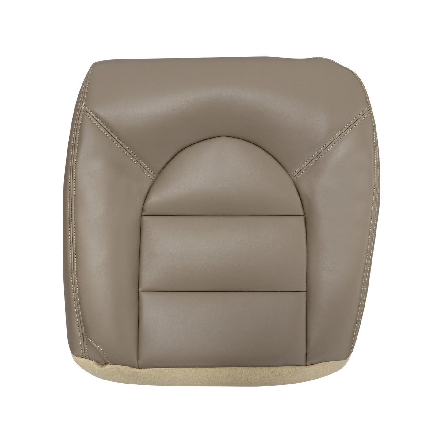 1999 2000 Fits Ford F250 F350 Lariat XLT Passenger Bottom Leather Seat Cover Tan