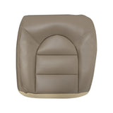 1999 2000 Fits Ford F250 F350 Lariat XLT Passenger Bottom Leather Seat Cover Tan