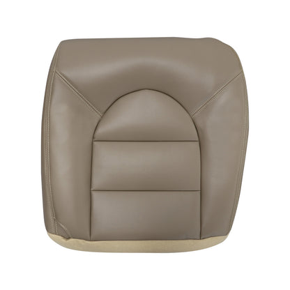 1999 2000 Fits Ford F250 F350 Lariat XLT Passenger Bottom Leather Seat Cover Tan