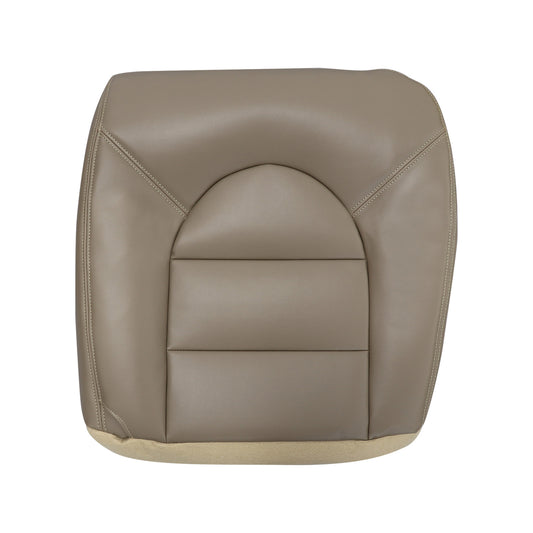 1999 2000 Fits Ford F250 F350 Lariat XLT Passenger Bottom Leather Seat Cover Tan