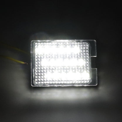 Fit 14-21 Dodge Durango Super White LED License Plate Light Bulbs Assembly Set