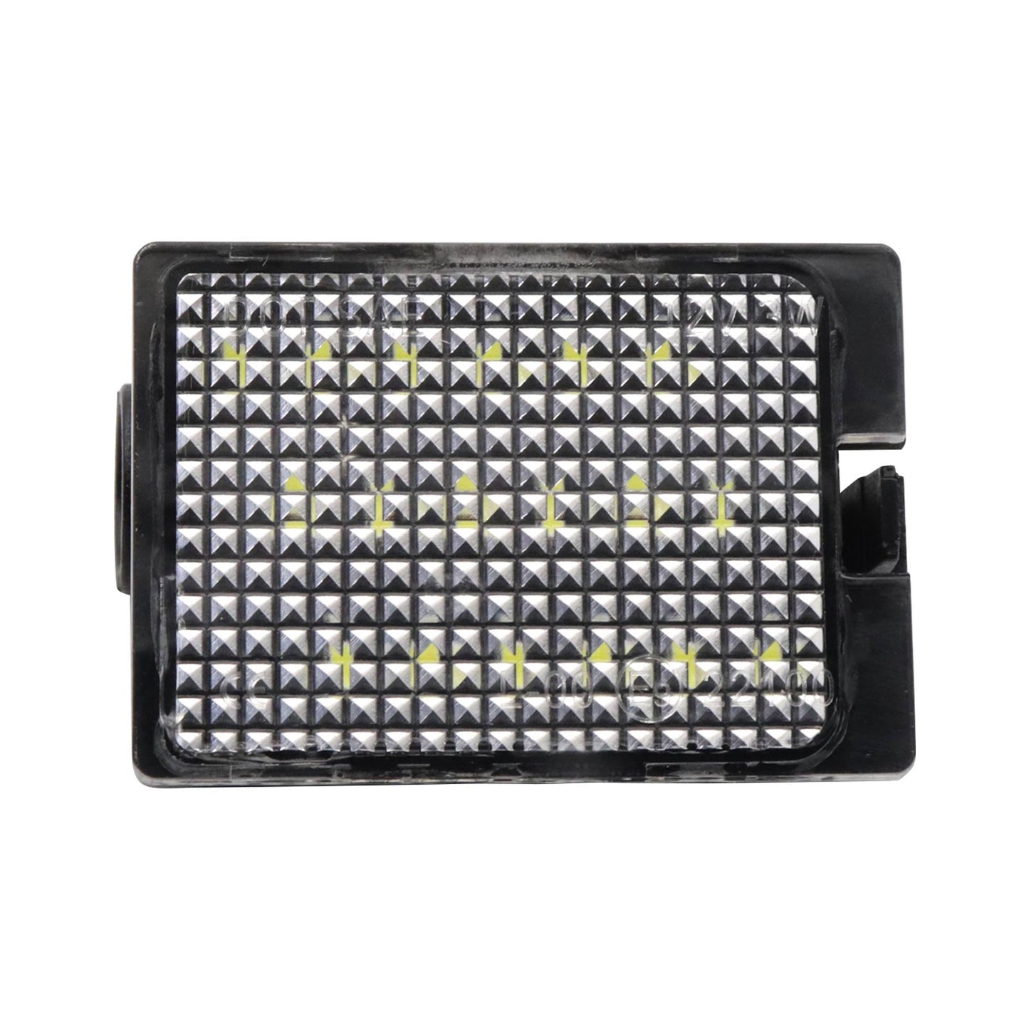 Fit 14-21 Dodge Durango Super White LED License Plate Light Bulbs Assembly Set