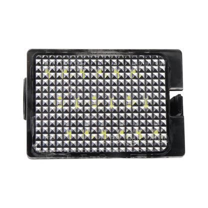 Fit 14-21 Dodge Durango Super White LED License Plate Light Bulbs Assembly Set