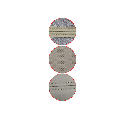 For 2003-2006 Cadillac Escalade Passenger Bottom Perforated Seat Cover Tan