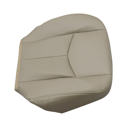 For 2003-2006 Cadillac Escalade Passenger Bottom Perforated Seat Cover Tan