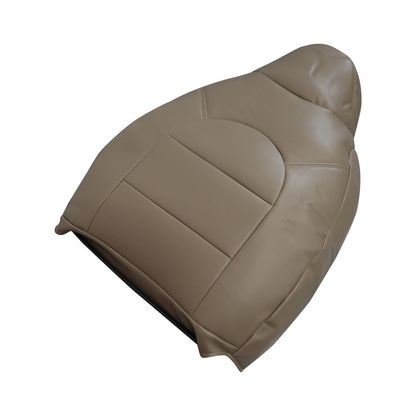 For Ford F250 F350 1999 00 Driver Passenger Side Top Lean Back Leather Cover Tan