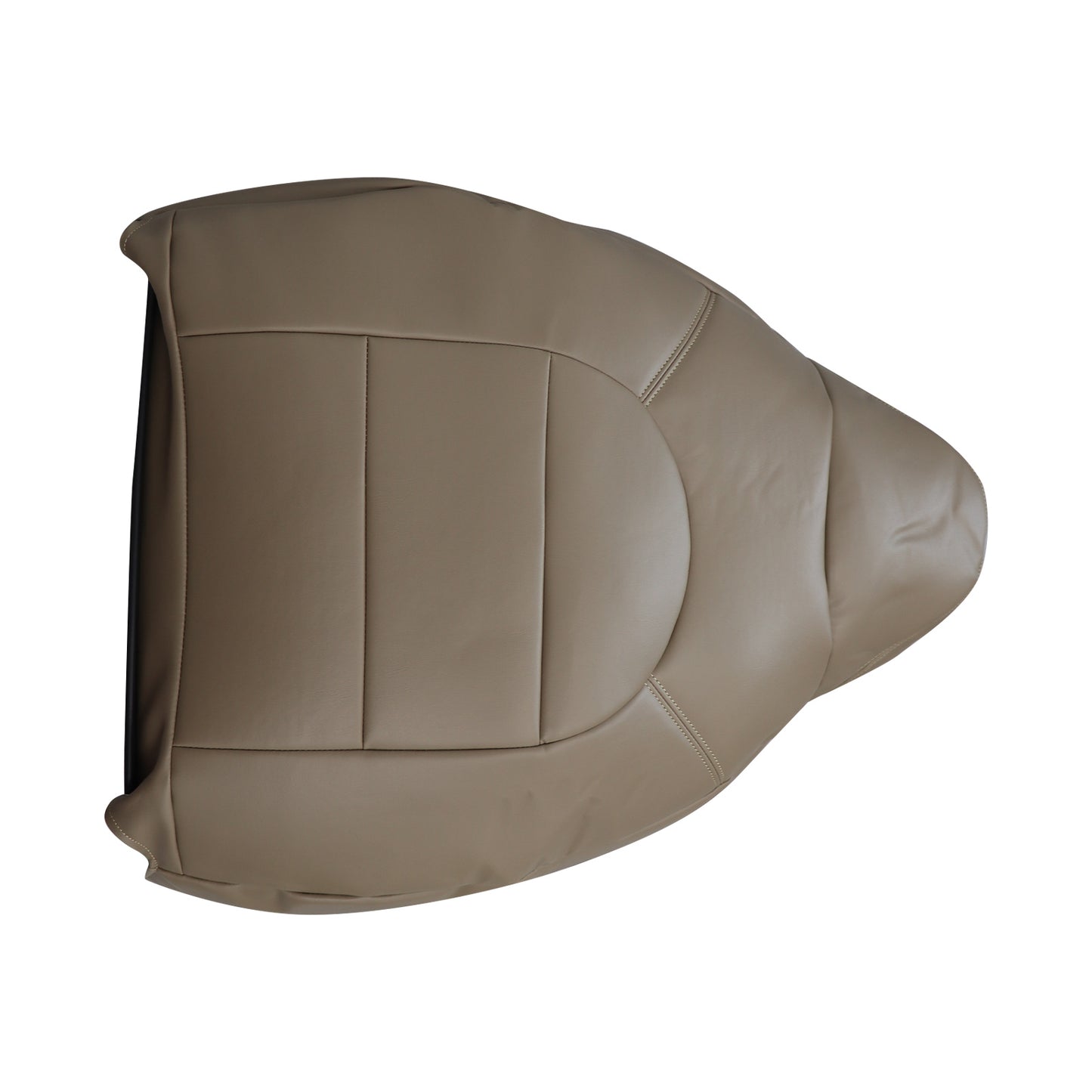 For Ford F250 F350 1999 00 Driver Passenger Side Top Lean Back Leather Cover Tan