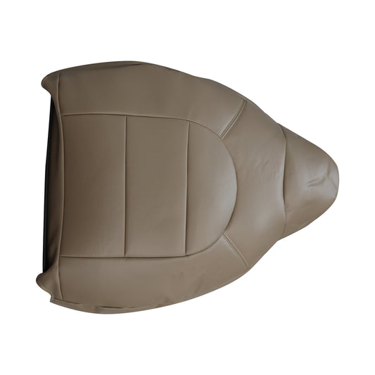 For Ford F250 F350 1999 00 Driver Passenger Side Top Lean Back Leather Cover Tan