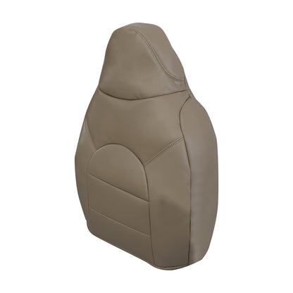 For Ford F250 F350 1999 00 Driver Passenger Side Top Lean Back Leather Cover Tan