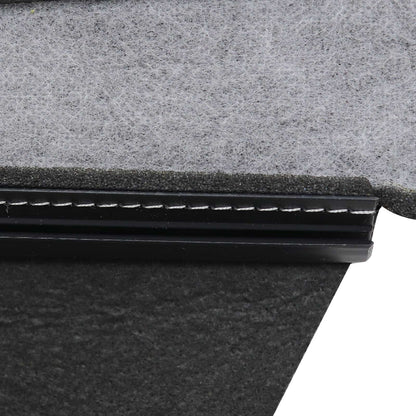 For 2009-2012 Dodge Ram 1500 2500 3500 Driver Lean Back Cloth Seat Cover Gray