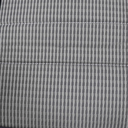 For 2009-2012 Dodge Ram 1500 2500 3500 Driver Lean Back Cloth Seat Cover Gray