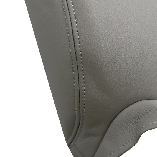 For 1999 2000 2001 2002 Chevy Silverado Sierra Driver Lean Back Seat Cover Gray