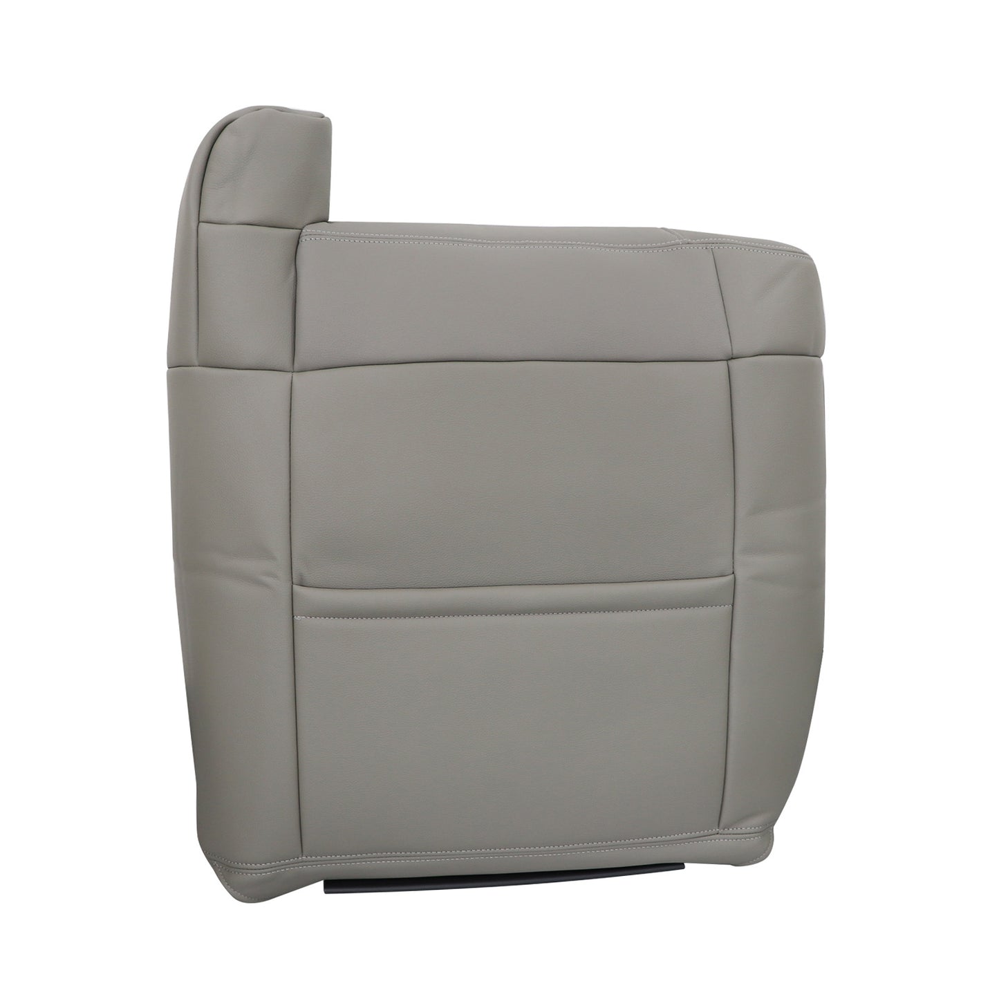 For 1999 2000 2001 2002 Chevy Silverado Sierra Driver Lean Back Seat Cover Gray