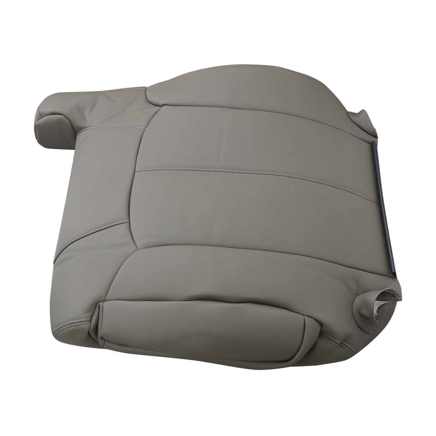 For 1999 2000 2001 2002 Chevy Silverado Sierra Driver Lean Back Seat Cover Gray