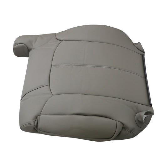 For 1999 2000 2001 2002 Chevy Silverado Sierra Driver Lean Back Seat Cover Gray