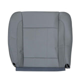 Passenger Bottom Leather Seat Cover Gray For 06-09 Dodge Ram 2500 3500 Laramie