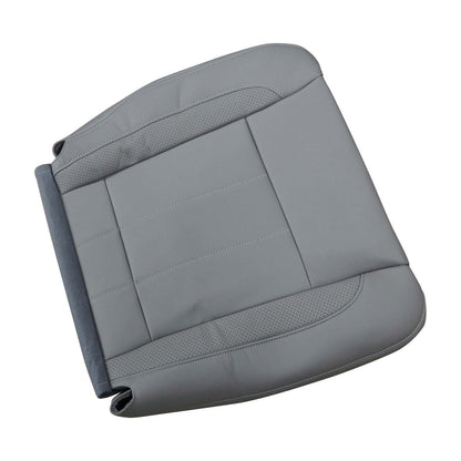 Passenger Bottom Leather Seat Cover Gray For 06-09 Dodge Ram 2500 3500 Laramie