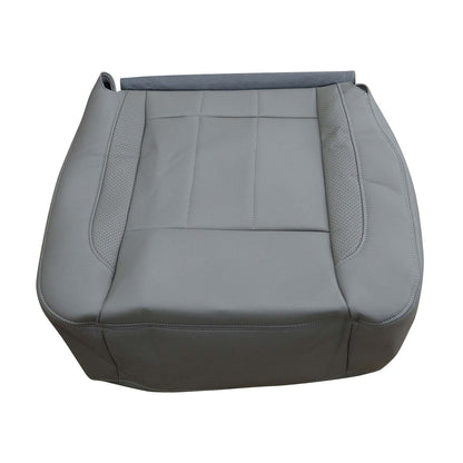Passenger Bottom Leather Seat Cover Gray For 06-09 Dodge Ram 2500 3500 Laramie