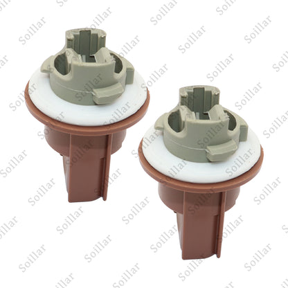 Fits Ford F150 2PCS Bulb Sockets Headlamp Parking Turn Signal Brake Tail Light