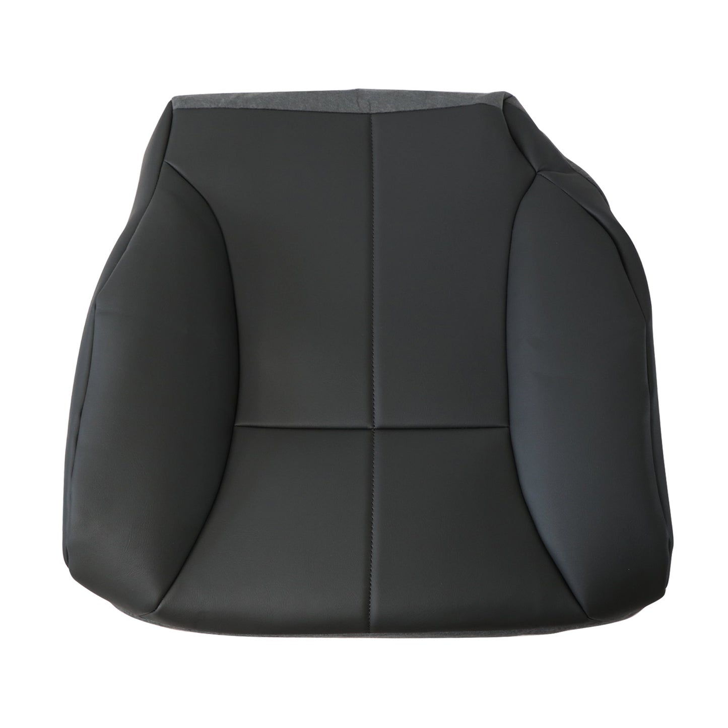 For 1998 1999 Dodge Ram 1500 2500 Driver Bottom Leather Seat Cover Dark Gray