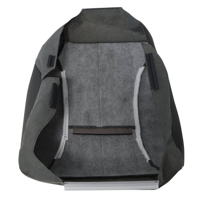 For 1998 1999 Dodge Ram 1500 2500 Driver Bottom Leather Seat Cover Dark Gray