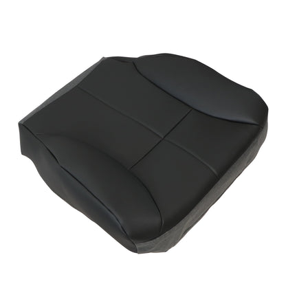 For 1998 1999 Dodge Ram 1500 2500 Driver Bottom Leather Seat Cover Dark Gray