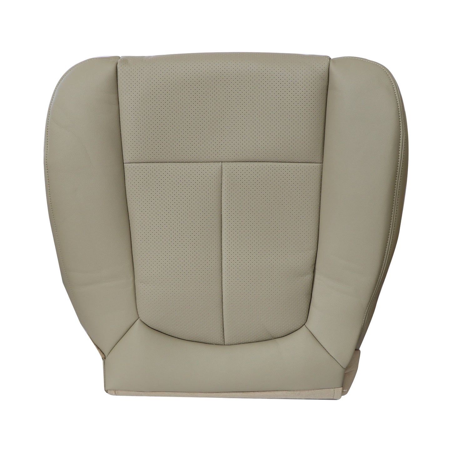 Driver Replacement Bottom PERFORATED Seat Cover Tan For 2009-2014 Ford F150