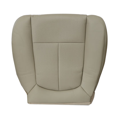 Driver Replacement Bottom PERFORATED Seat Cover Tan For 2009-2014 Ford F150