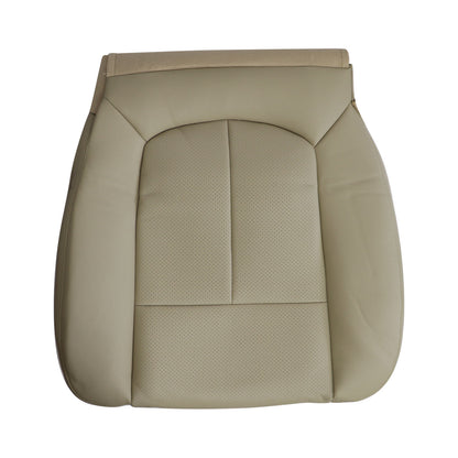 Driver Replacement Bottom PERFORATED Seat Cover Tan For 2009-2014 Ford F150