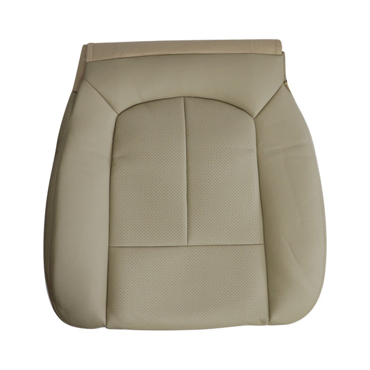 Driver Replacement Bottom PERFORATED Seat Cover Tan For 2009-2014 Ford F150