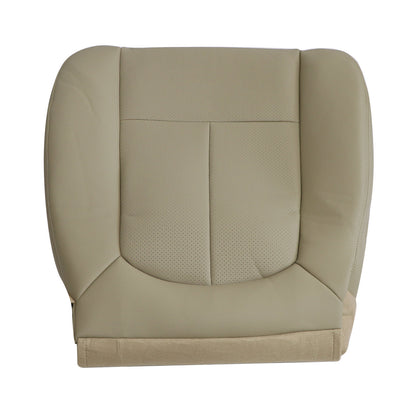Driver Replacement Bottom PERFORATED Seat Cover Tan For 2009-2014 Ford F150