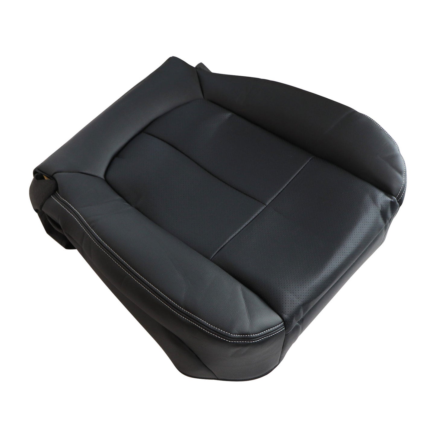 For 2009 2010-2013 2014 Ford F150 Lariat Driver LOWER PERF Seat Cover Black