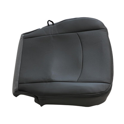 For 2009 2010 2011 Dodge Ram 1500 Passenger Bottom Perforated Seat Cover Dk Gray