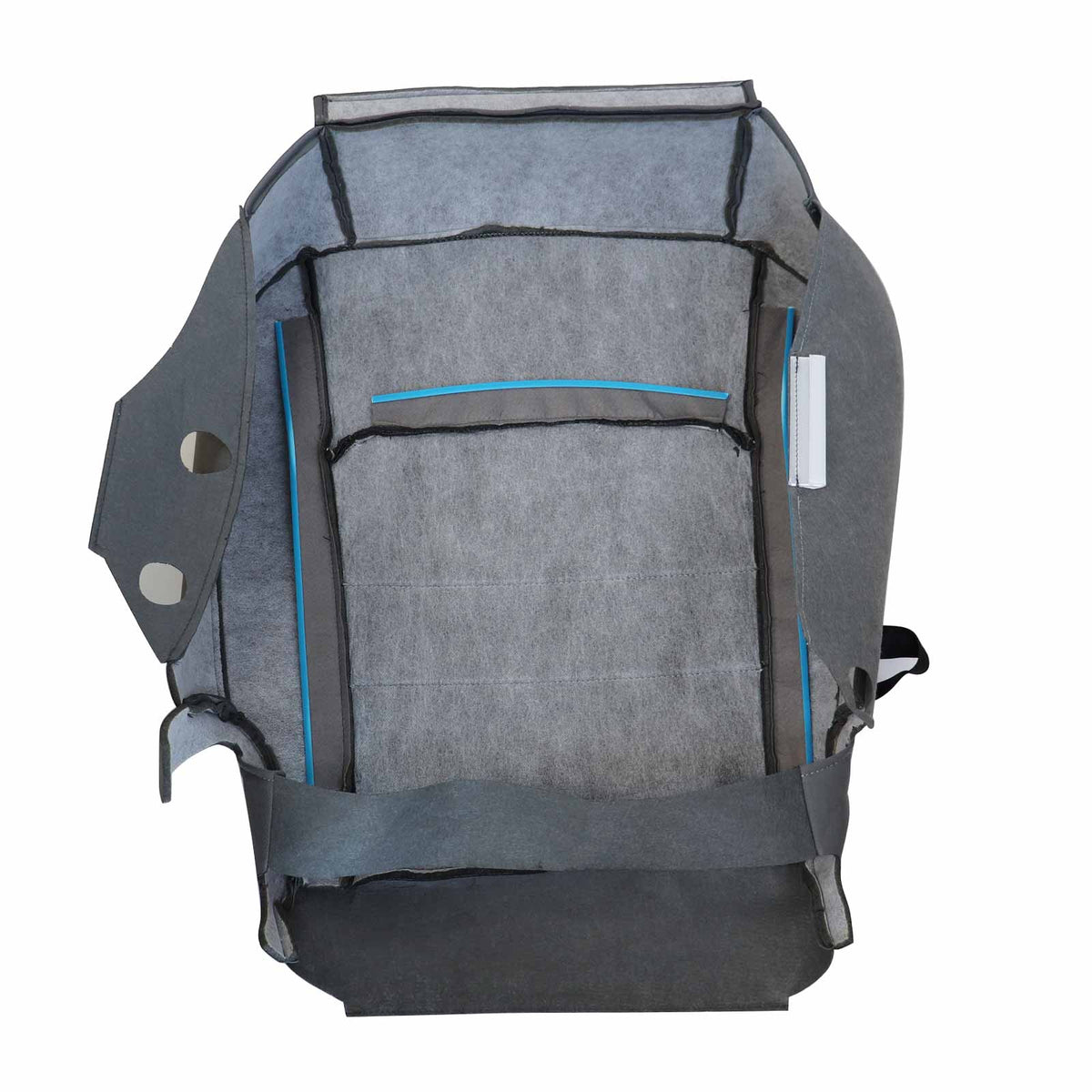 Fits 2016 2017 2018 Dodge Ram 1500 2500 Passenger Bottom Gray Cloth Seat Cover